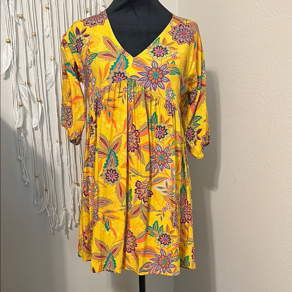 Johnny Was California Sunshine Coverup Dress